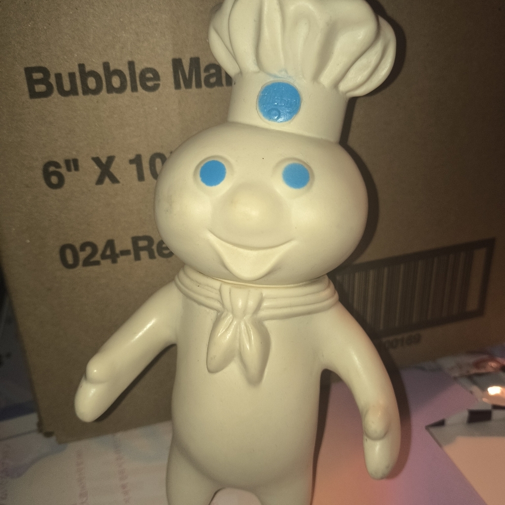 Vintag Rubber Pillsbury Doe Boy.